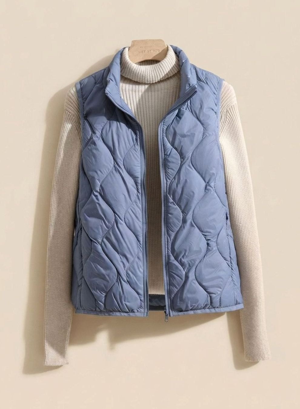 Halcyon | Women's Quilted Puffer Vest | Stand Collar, Sleeveless | Sizes M–4XL