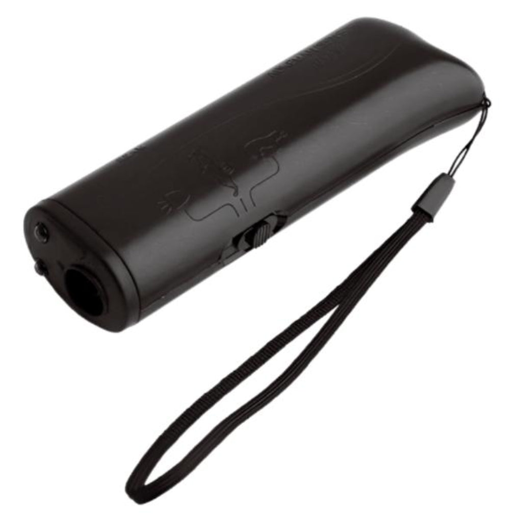 Dog Anti Bark Ultrasonic Deterrent Device with LED Flashlight