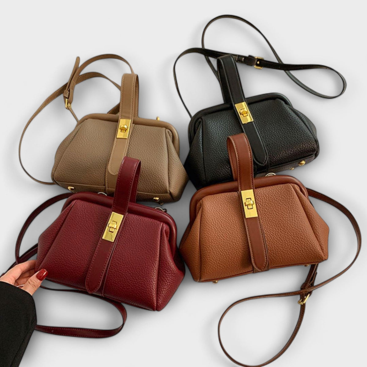 Yasmin | Women Mini Crossbody Bag Twist Lock
