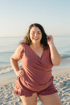 Women Swimsuit Built-in Bra
