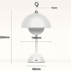 Iris | LED Table Lamp | Wireless, Dimmable, Touch Control | Rechargeable