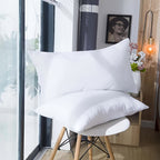 Rhea | Bed Pillows Set of 2 | Soft Breathable, 100% Cotton Cover | All Seasons