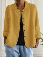 Ondine | Women's Light Blouse | Transitional Weather Top | Loose Fit