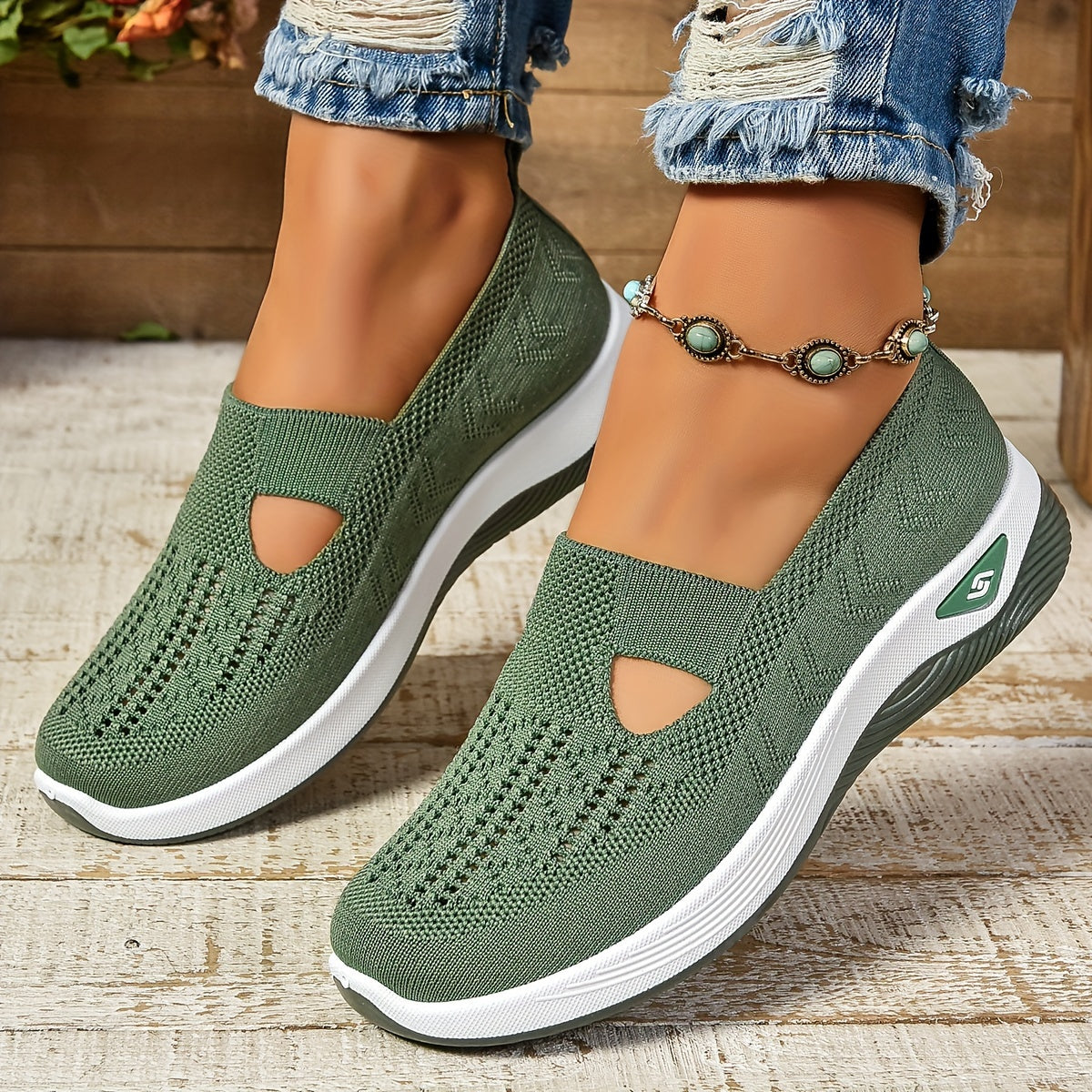 Orthopedic Slip On Shoes Women | Arch Support Cushioned Gel Sole
