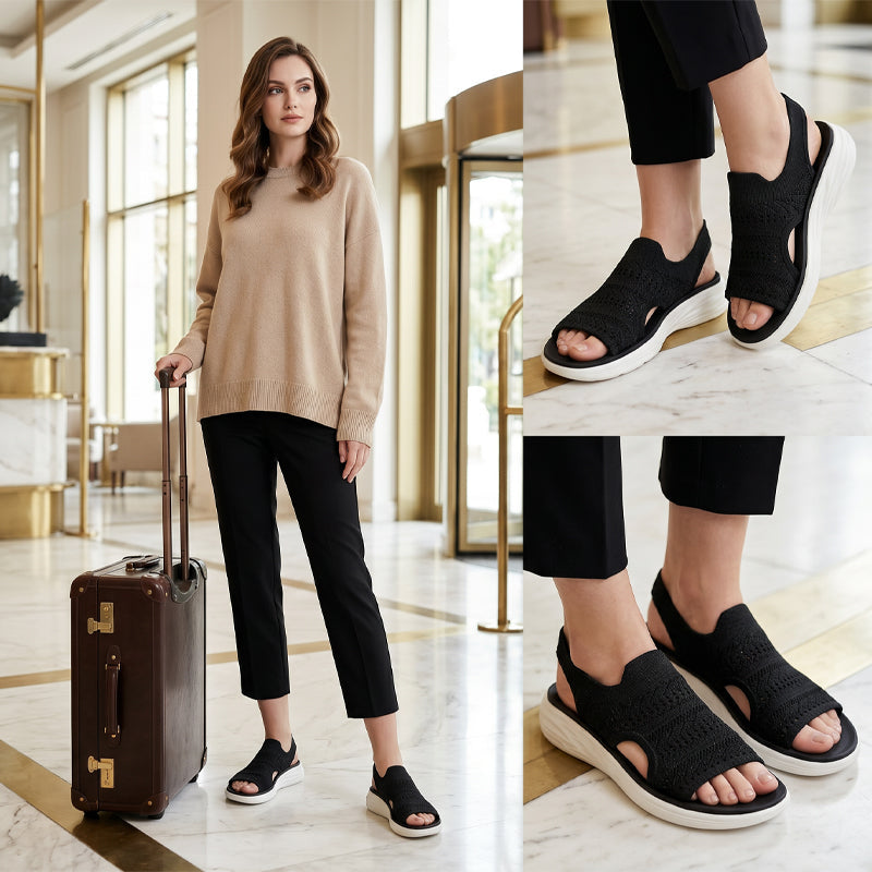 Orthopedic Sandals Women | Breathable Platform | Lightweight Open Toe