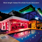 Cosima | LED Strip Lights 32ft | RGB Color Changing, 300 LEDs | IR Remote