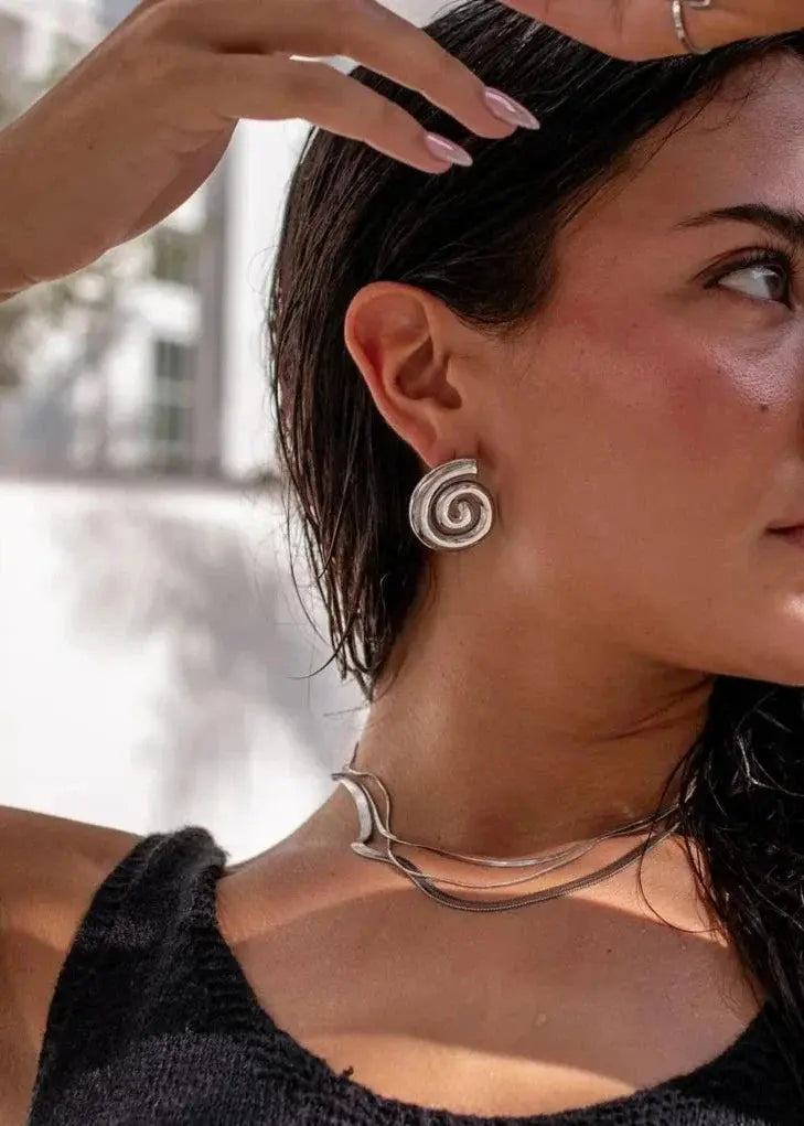Embla | Silver Ring | Minimalist Band, Stainless Steel | Women