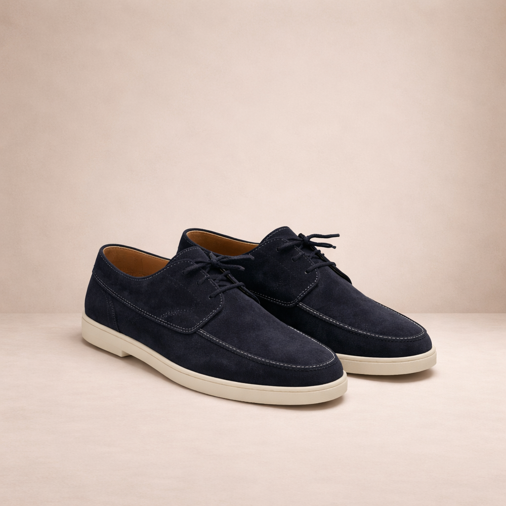 Seraphina | Men's Loafers | Lace-Up, Closed Toe | Suede Leather, Regular Fit