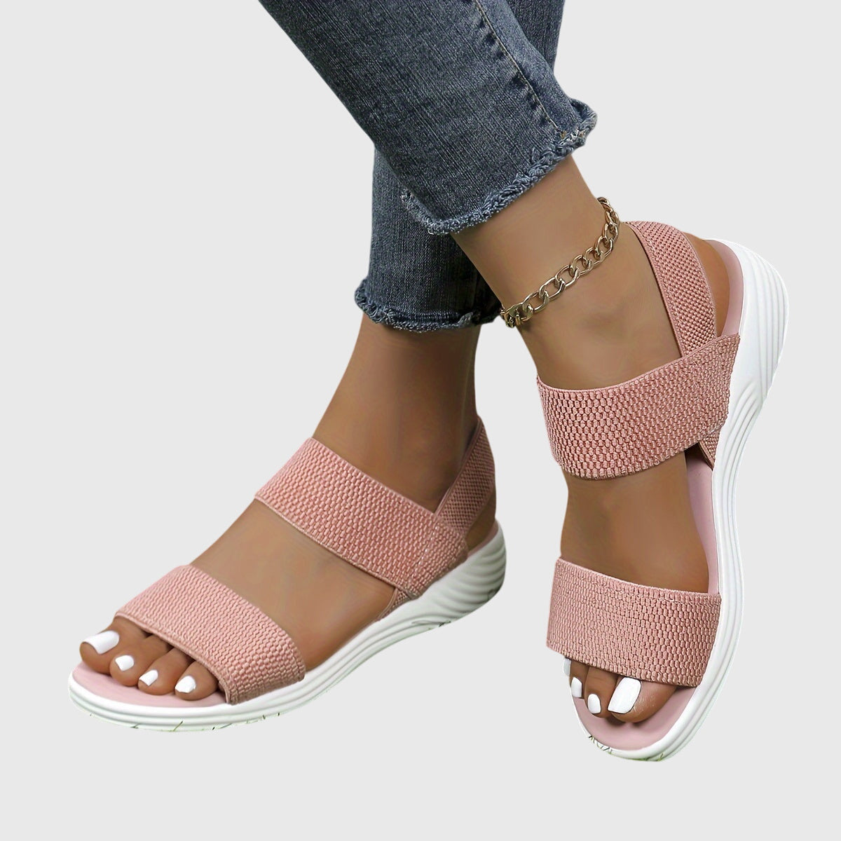 Women Orthopedic Sandals Arch Support Adjustable Strap