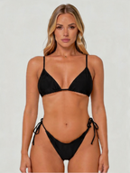 High Waist Bikini Set | Women Two Piece Triangle Swimwear Quick Dry