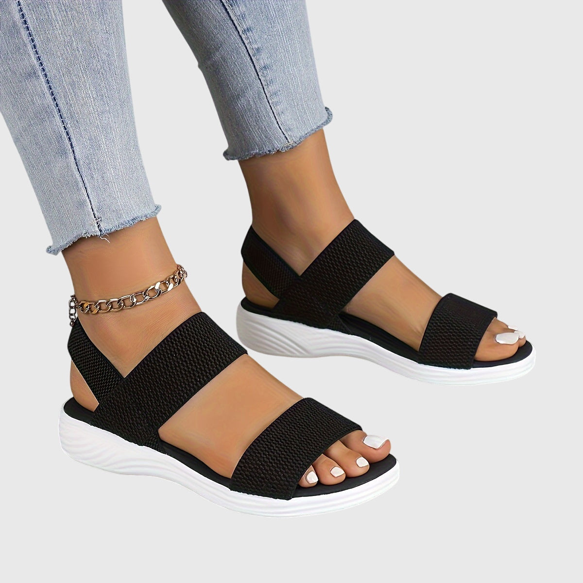 Women Orthopedic Sandals Arch Support Adjustable Strap
