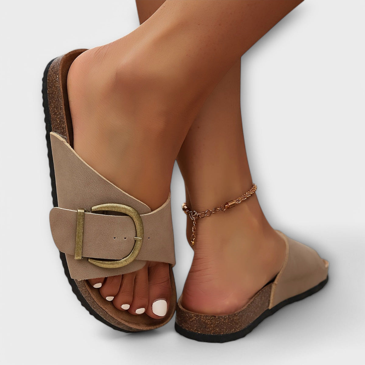 Mira | Women's Orthopedic Sandals | Open Toe, Buckle, Arch Support