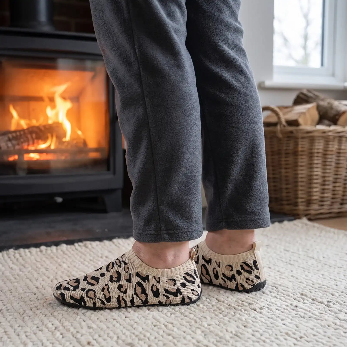 orthopedic slippers women | Non Slip Sock Slippers | Soft Sole Comfort