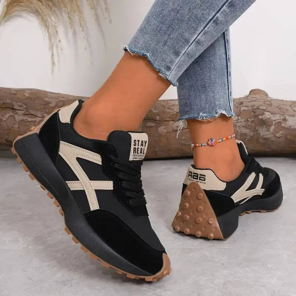Orthopedic Shoes Women Lightweight Sneakers Non Slip Sole Cushioned Insole