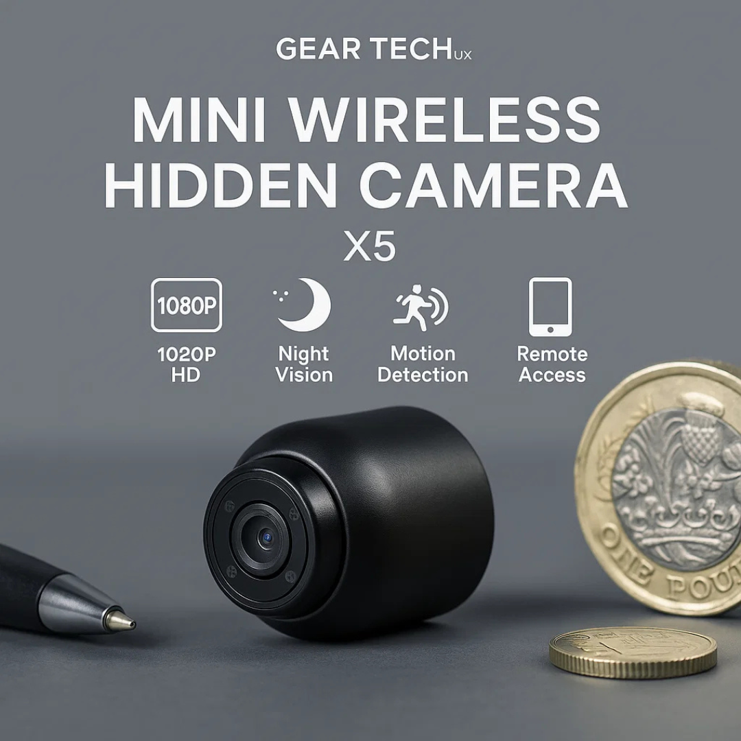 Mini Security Camera 1080P Wireless WiFi Night Vision Audio Recording