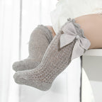 Kids Clothes Baby Girl Cotton Socks Big Bow Soft Breathable