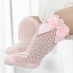 Kids Clothes Baby Girl Cotton Socks Big Bow Soft Breathable