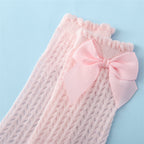 Kids Clothes Baby Girl Cotton Socks Big Bow Soft Breathable