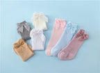 Kids Clothes Baby Girl Cotton Socks Big Bow Soft Breathable