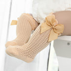 Kids Clothes Baby Girl Cotton Socks Big Bow Soft Breathable