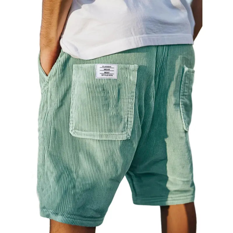Women Shorts Textured Tailored Relaxed Fit Casual Style
