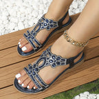 Orthopedic Sandals Women Boho Arch Support Anti Slip Stability Sole