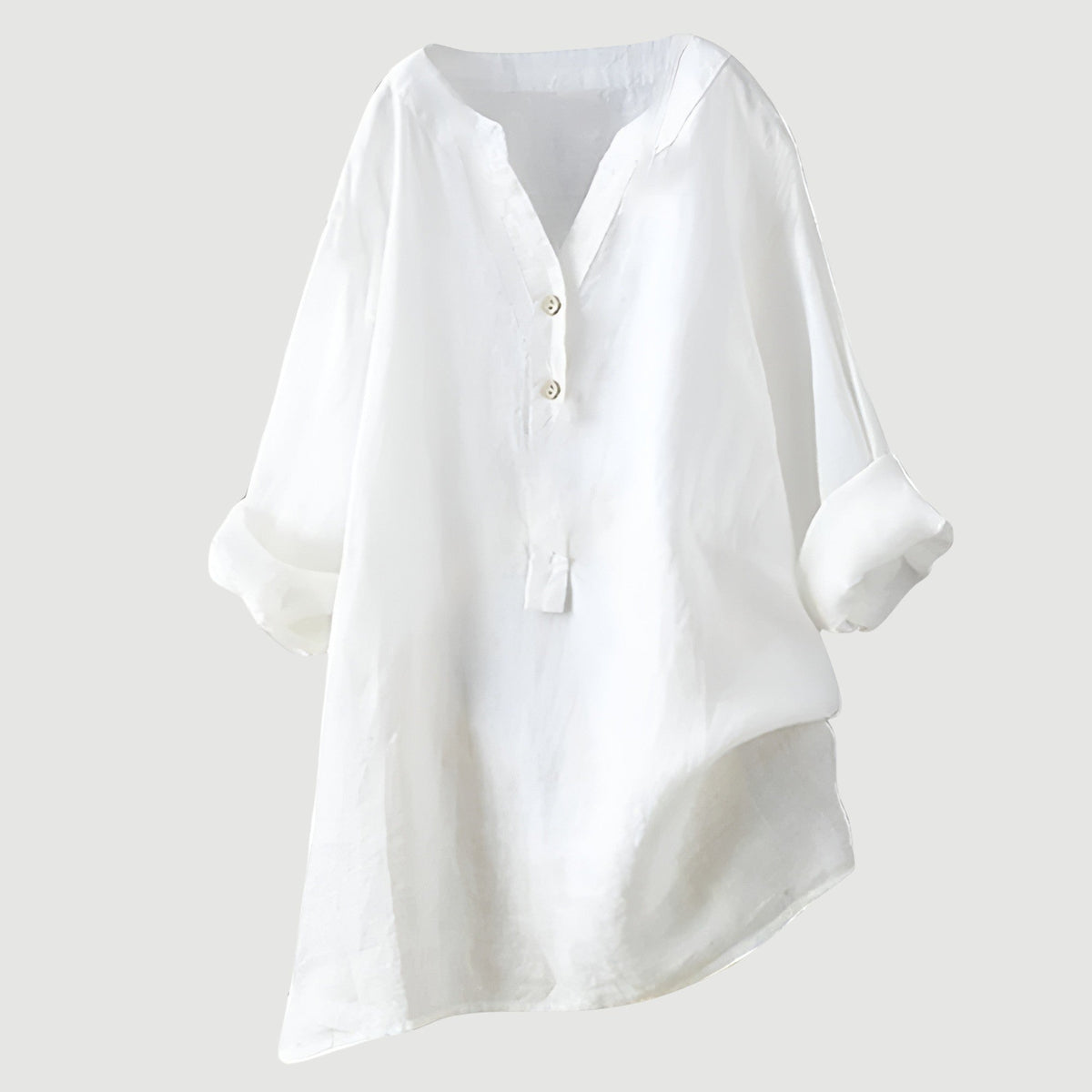 Anneke | Women's Linen Blouse | Relaxed Fit, Breathable | Everyday Top
