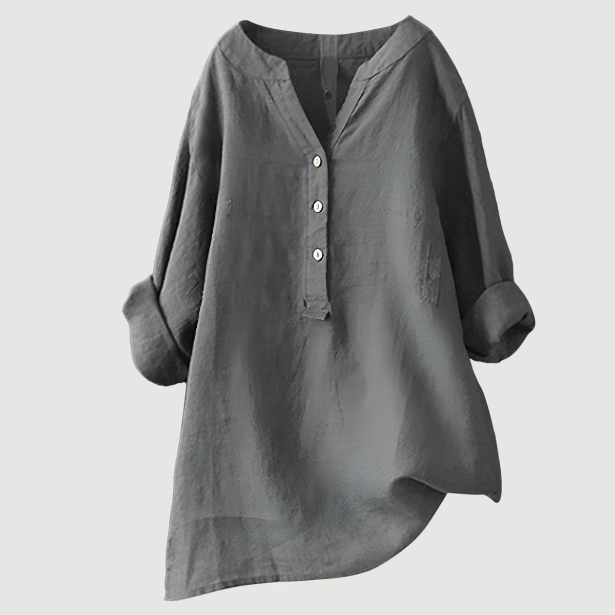 Anneke | Women's Linen Blouse | Relaxed Fit, Breathable | Everyday Top