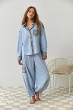 Wenna | Women's Pajama Set | Two-Piece, Soft Cotton, Stretch | Lounge