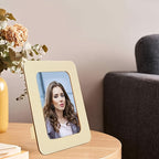 Ondina | Photo Frames Set | 10 Wooden DIY Frames | 15.24 cm, Light Beige