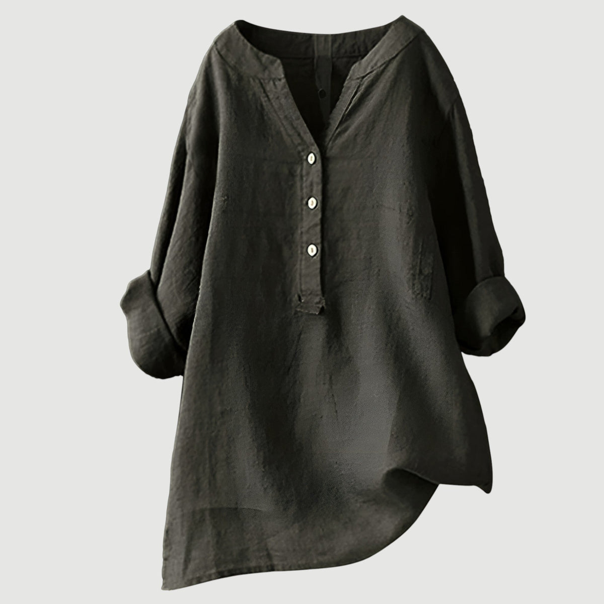 Anneke | Women's Linen Blouse | Relaxed Fit, Breathable | Everyday Top