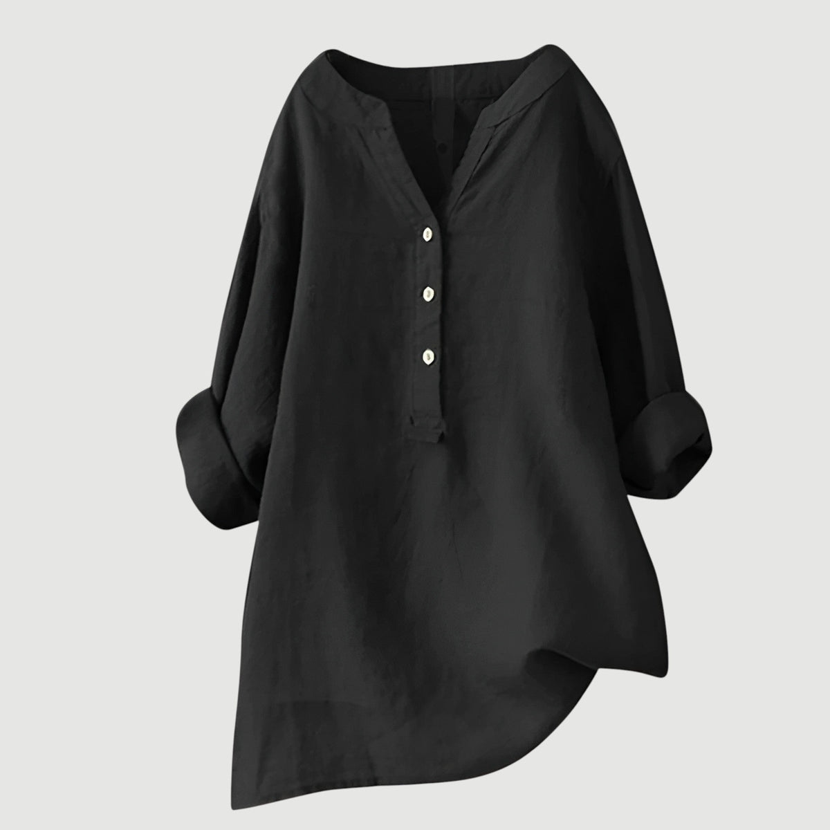Anneke | Women's Linen Blouse | Relaxed Fit, Breathable | Everyday Top