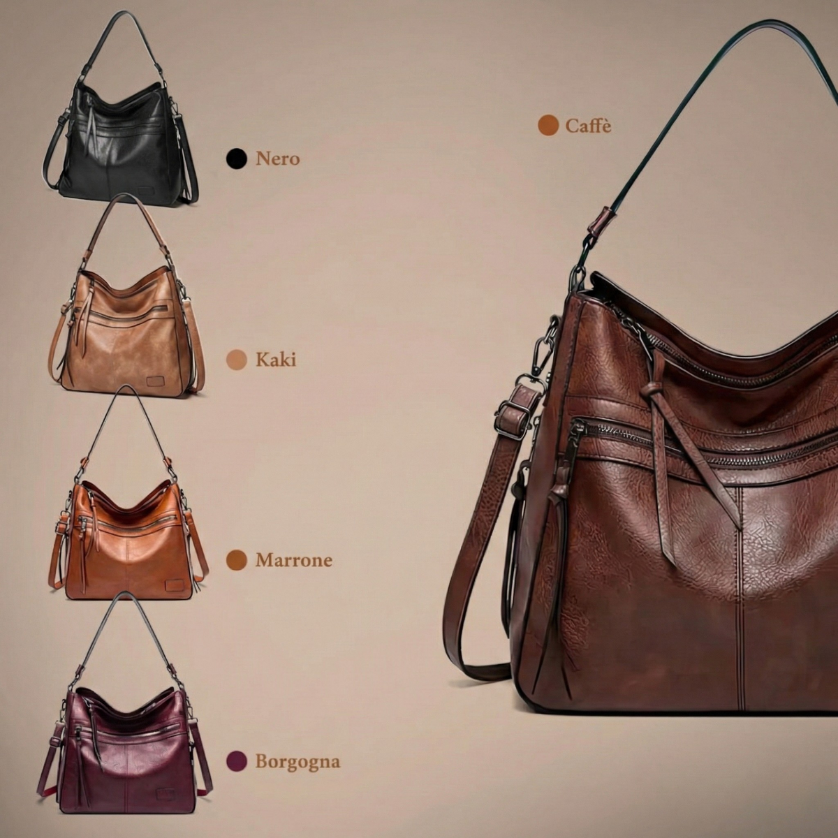 Women Shoulder Bag Structured Flap