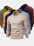 Edith | Men's Turtleneck Sweater | Autumn, Slim Fit | Cotton, Versatile