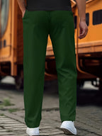 Leah | Men's Jogger Pants | Casual Everyday Trousers | Cotton Blend, Relaxed Fit