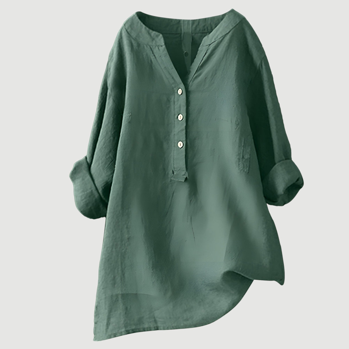 Anneke | Women's Linen Blouse | Relaxed Fit, Breathable | Everyday Top