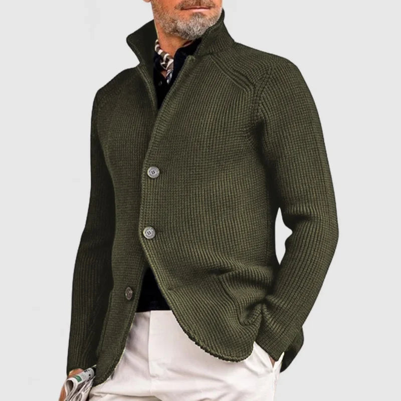 Juno | Men's Knit Vest | Mixed Wool, Slim Fit | Timeless Knitwear