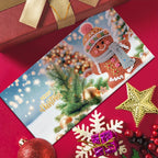 Briar | Diamond Painting Christmas Cards | DIY Kit, Santa & Animal | 12pcs