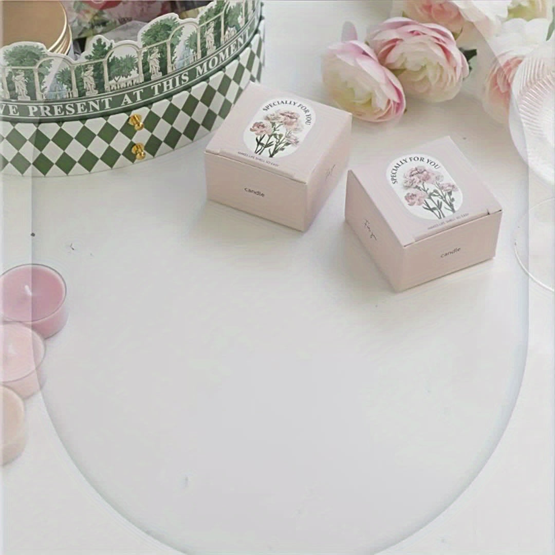 Leah | Scented Candle | Carnation Fragrance, Decorative Gift | Paraffin