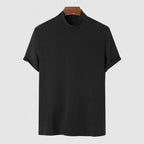 Honor | Men's Turtleneck T-Shirt | Casual, Modern Fit | Black, White, Grey