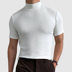 Honor | Men's Turtleneck T-Shirt | Casual, Modern Fit | Black, White, Grey