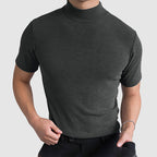 Honor | Men's Turtleneck T-Shirt | Casual, Modern Fit | Black, White, Grey