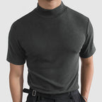 Honor | Men's Turtleneck T-Shirt | Casual, Modern Fit | Black, White, Grey