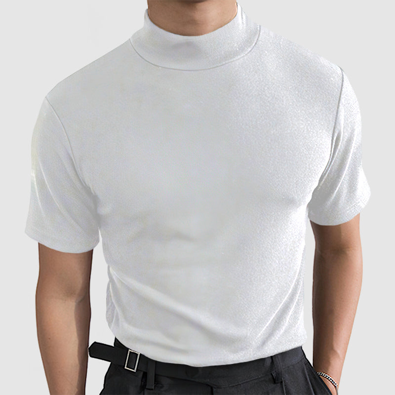 Honor | Men's Turtleneck T-Shirt | Casual, Modern Fit | Black, White, Grey