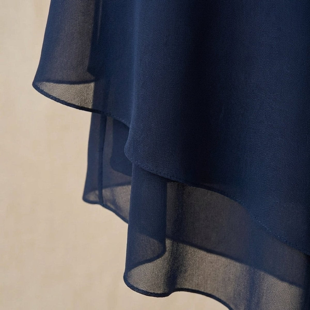 Faline | Women's Chiffon Two-Piece Set | Wide-Leg Pants & Layered Top | Elegant