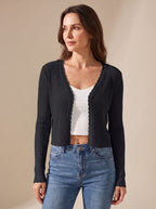 Luna | Women's Lightweight Summer Knit Cardigan | V-Neck