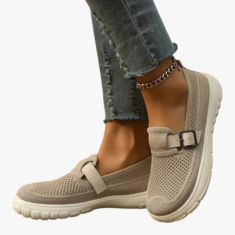 Women Orthopedic Breathable Slip-On Sneakers Velcro