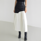 Women Maxi Skirt Asymmetric Flared Tiered | Esme