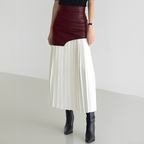 Women Maxi Skirt Asymmetric Flared Tiered | Esme