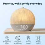 Sunrise Alarm Clock Dawn Simulator Wake Up Light | Linen